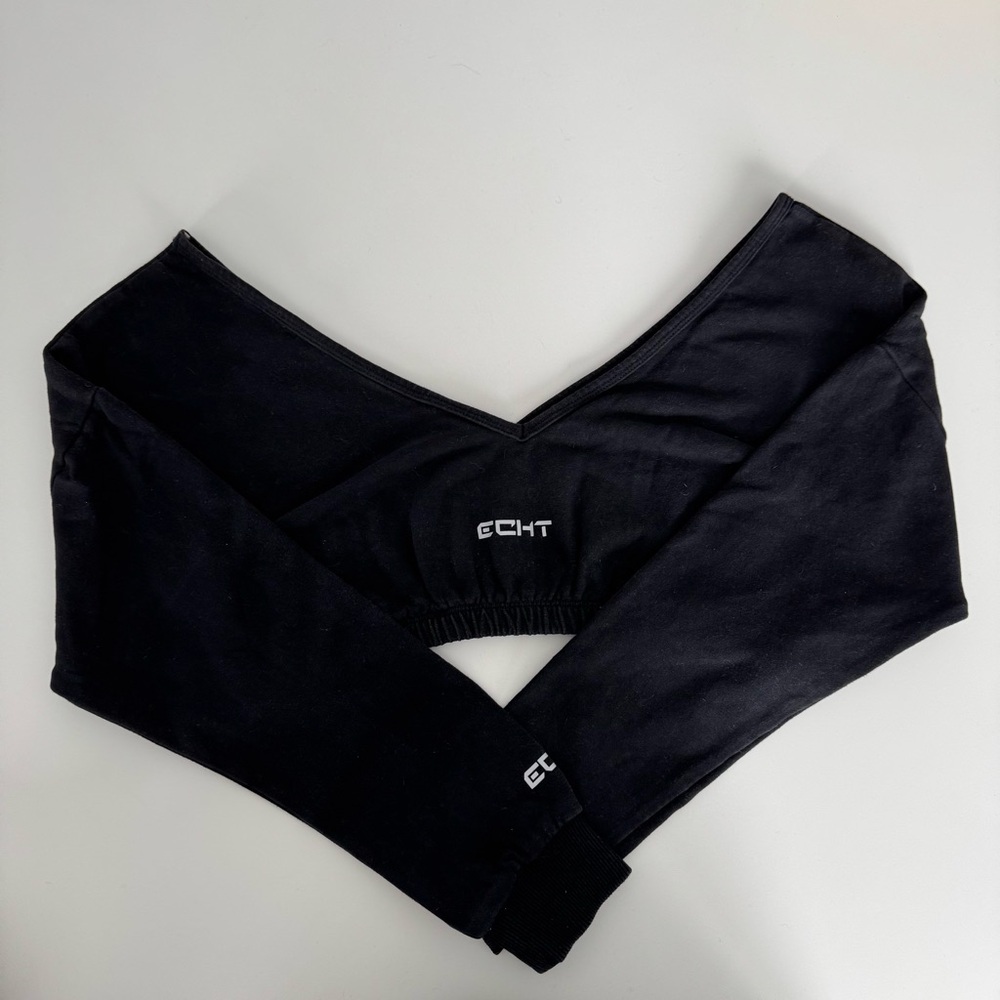 ECHT black crop top